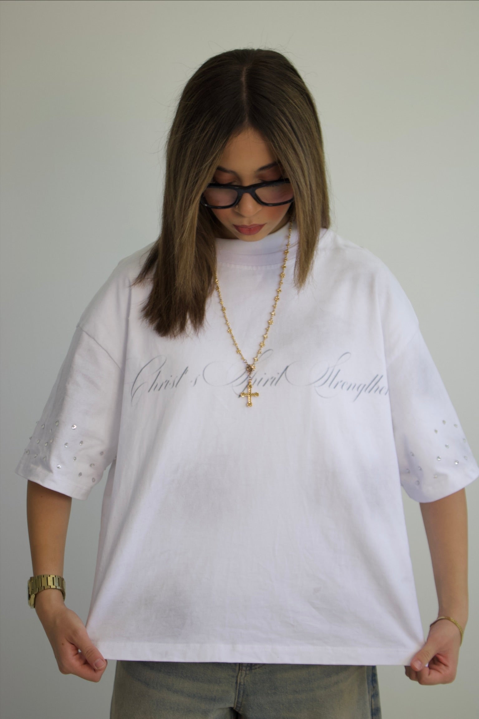 His Spirit Strengthens Tee